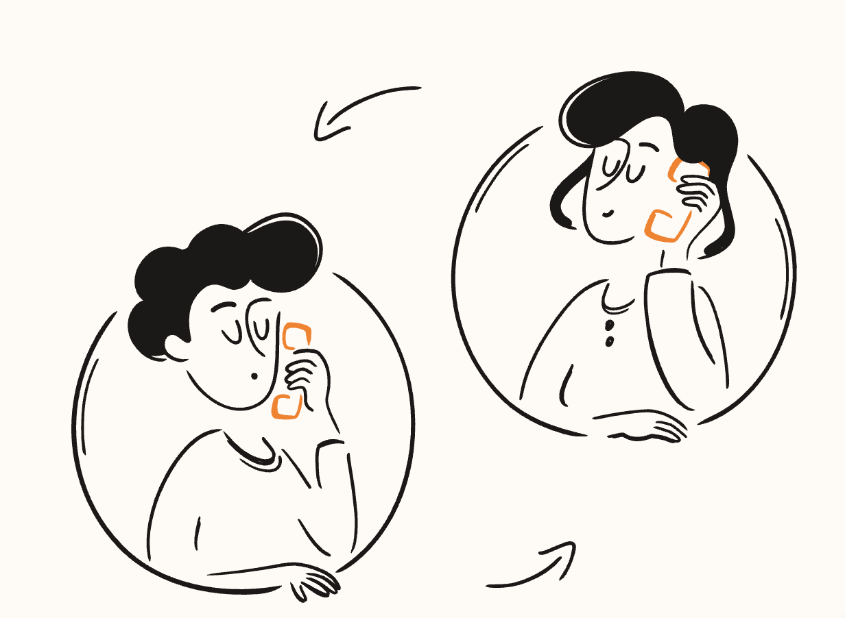 Call Illustration